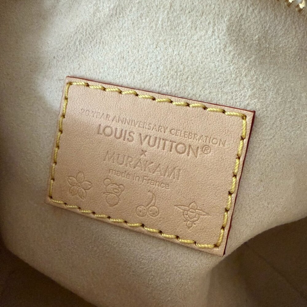 NWT Louis Vuitton X Takashi Murakami 2025 Nano Speedy White Multicolor - Picture 8 of 9